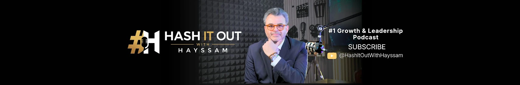 Hash It Out With Hayssam, YouTube channel banner
